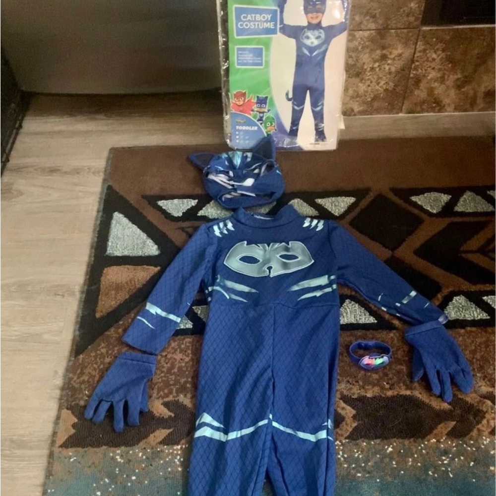 2T PJ Mask Catboy Costume